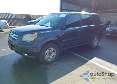 2008 Honda Pilot Ex-L from USA, damaged, VIN 5FNYF28718B026568